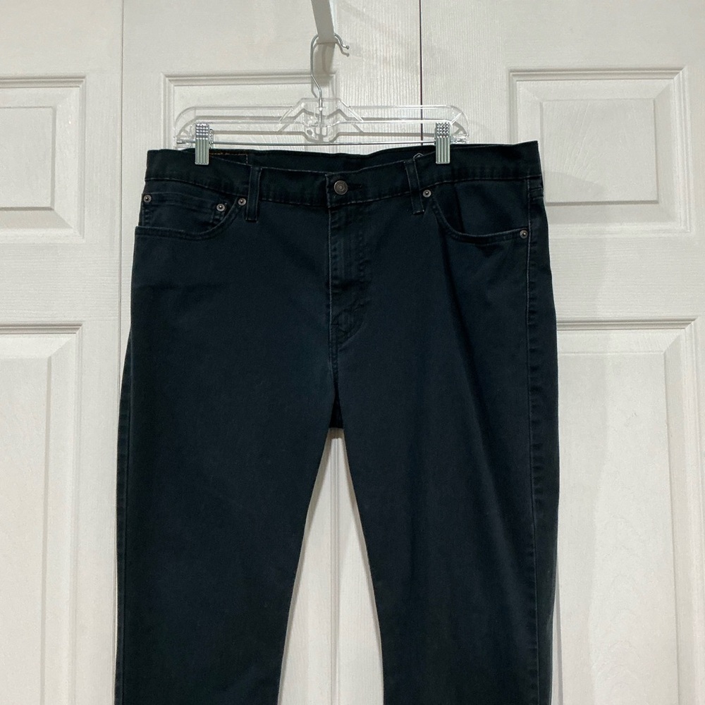 🤎 Levi’s 511 Navy Blue 5-Pocket Pants - 38 x 30 - Picture 2 of 7